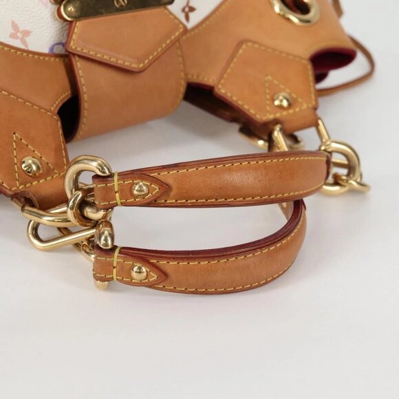 LOUIS VUITTON Monogram Multicolor Ursula Tote Bag White M40123 LV Auth 142693V - Picture 8 of 16